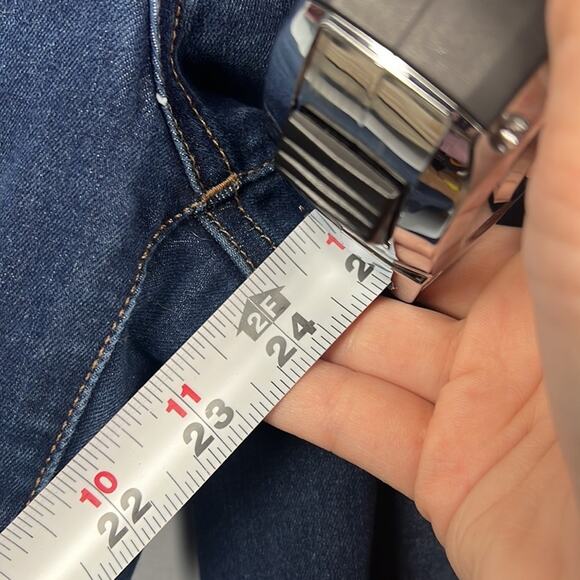 Madewell 10" High Rise Skinny button fly Jeans size 25 - Picture 7 of 11